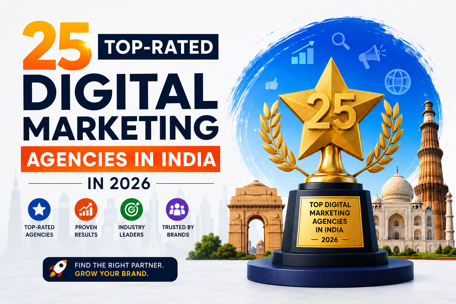 25 Best Digital Marketing Agencies in India in 2026